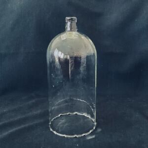 Glass Cloche Dome w/ Knob Centerpiece Display Terrarium